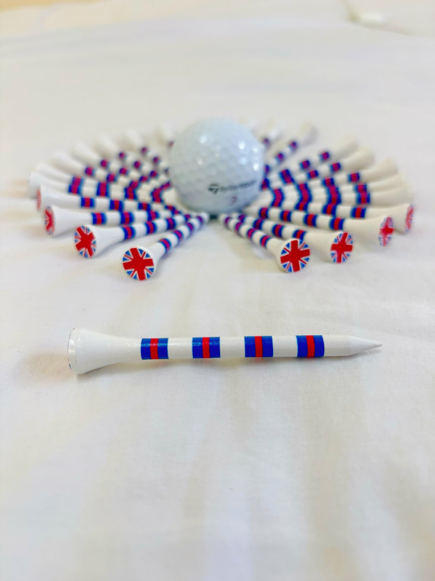 Union Jack Golf Tees (Pack Of 50)