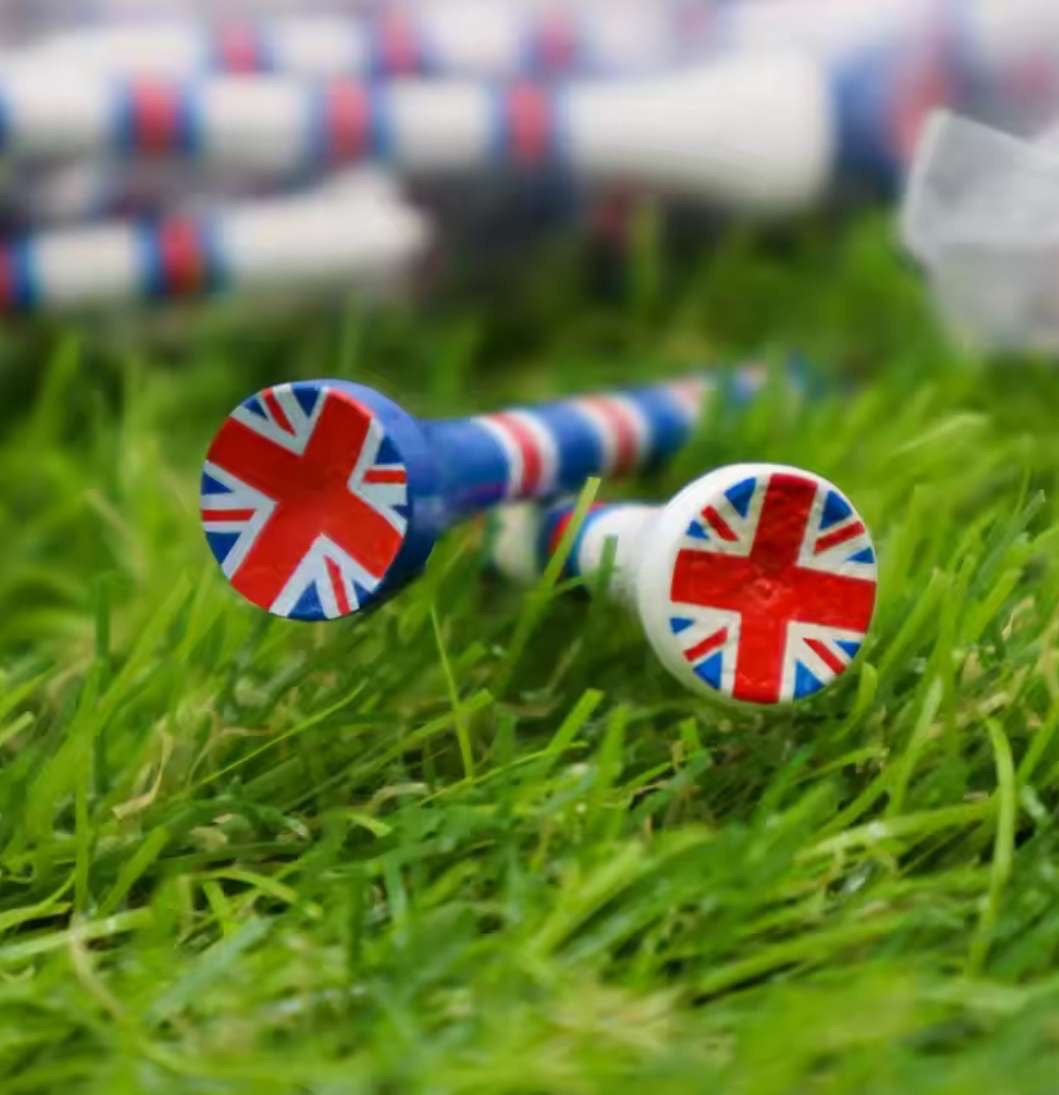 Union Jack Golf Tees (Pack Of 50)