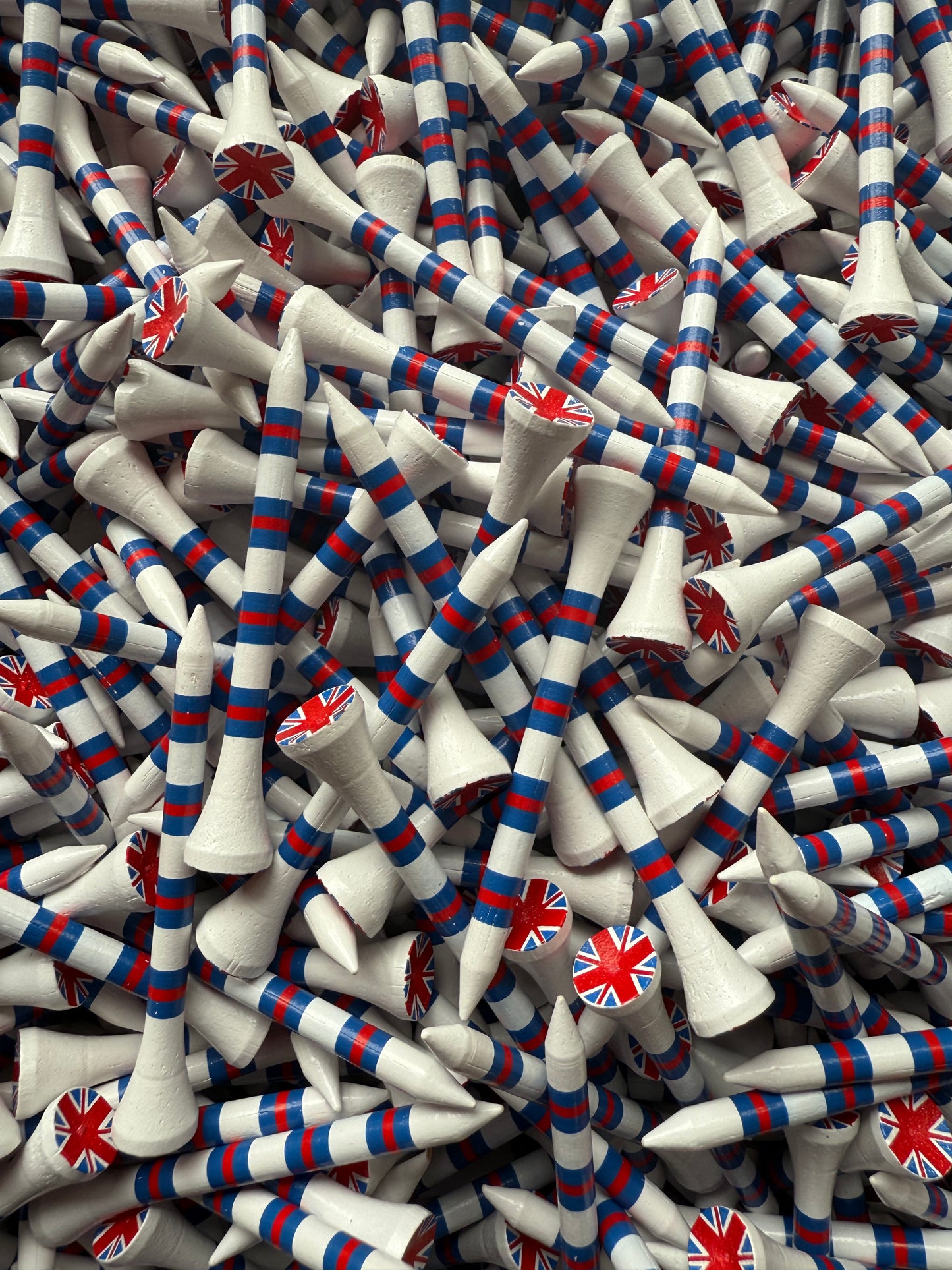 Union Jack golf tees western fairways 