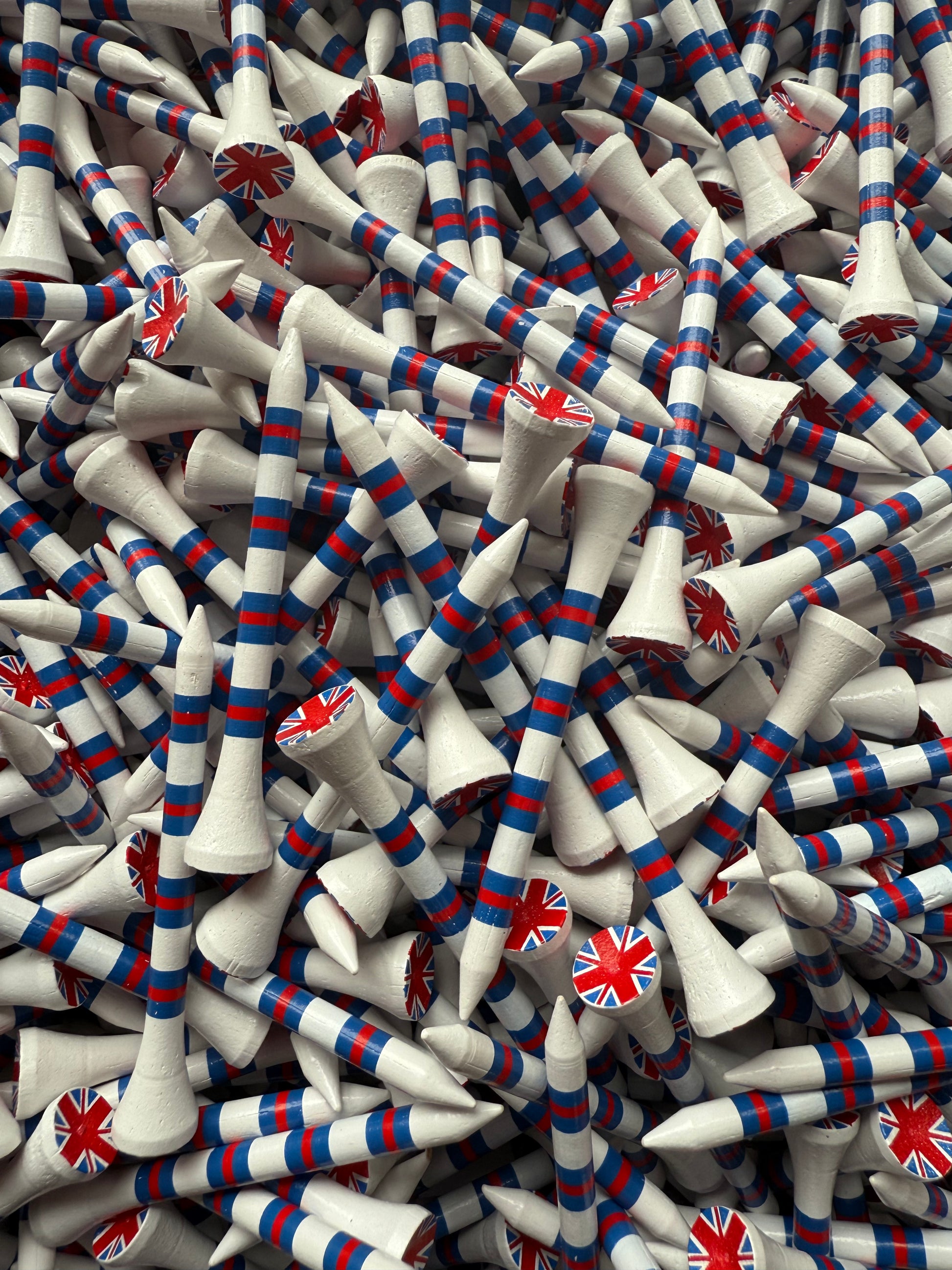 Union Jack golf tees western fairways 